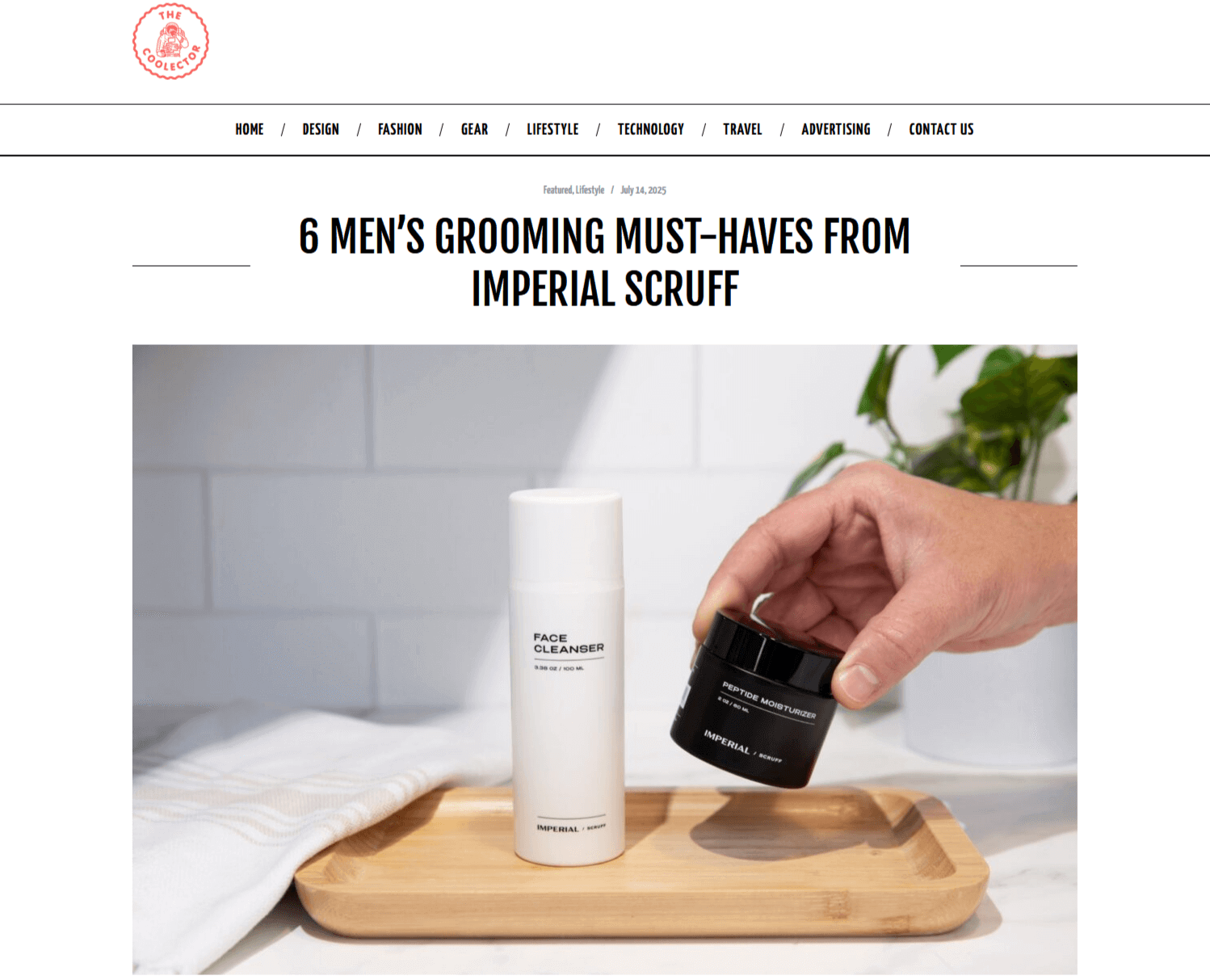 Imperial Scruff on The Coolector blog