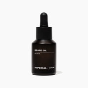 Imperial Scruff beard oil bottle with organic nourishing oils for softer facial hair